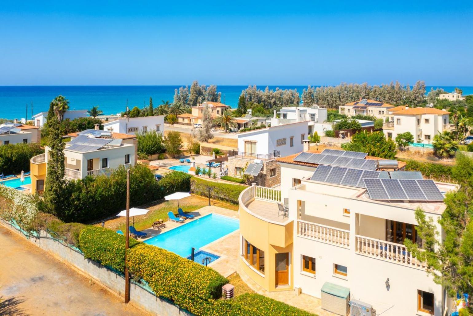 Villa Tsikkos Tessera Argaka Bagian luar foto